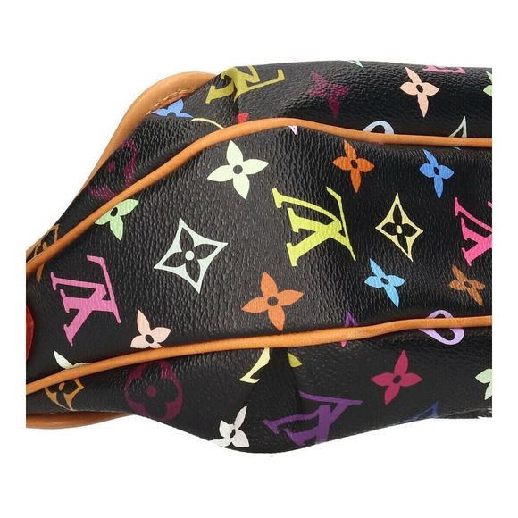 Louis Vuitton Patty Monogram Multicolor Noir Black Handbag - Picture 10 of 12